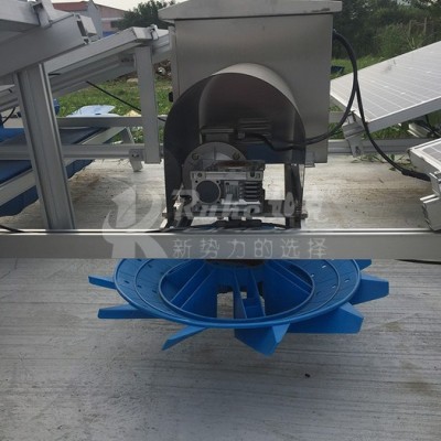 江蘇如克 RSUN-RWP150多曝氣頭微孔式太陽能曝氣機 河道污水凈化修復 微氣泡增氧裝置