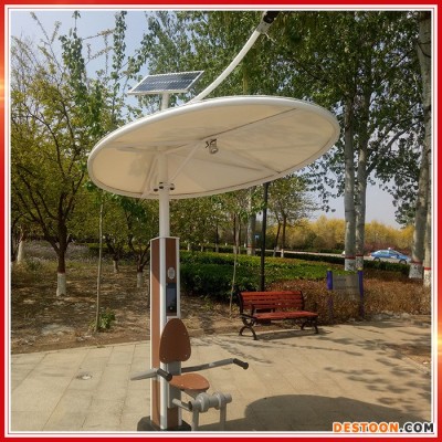 智能健身路徑 二代健身路徑 太陽能健身器材 智能健身器材廠家