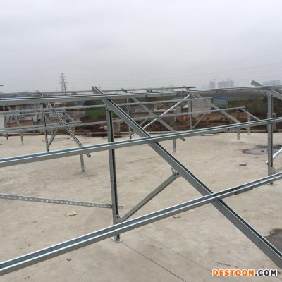 恒鑫達 光伏支架 太陽能光伏支架廠家定制加工熱鍍鋅光伏支架 熱鍍鋅支架 太陽能支架 光伏配件