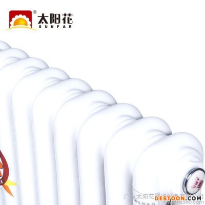 太陽花暖氣片 家用采暖 金星SPCC一體成型立式的片暖氣家用散熱器 散熱器廠家