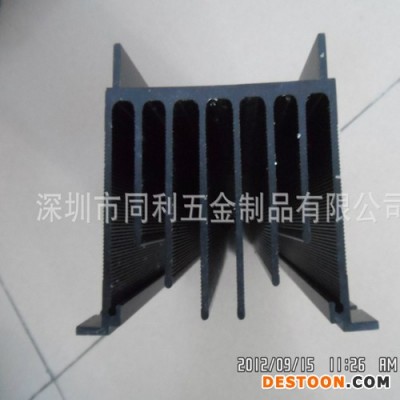 梳子鋁型材散熱器  方形鋁型材散熱器