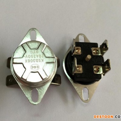 直銷大電流型95度電熱水器溫控器