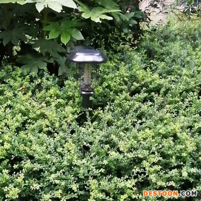 北京戶外太陽能滅蚊燈  防水智能用于小區別墅公園景觀滅蚊