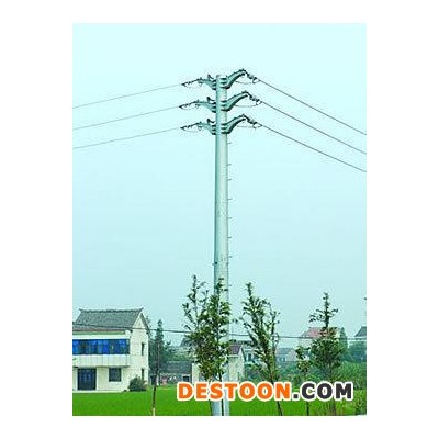 赤峰10KV電力桿、電力鋼管塔及太陽(yáng)能路燈桿