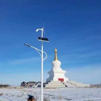 海力西  直銷太陽能路燈廠家  風光互補路燈光伏LED路燈控制器 風光互補路燈