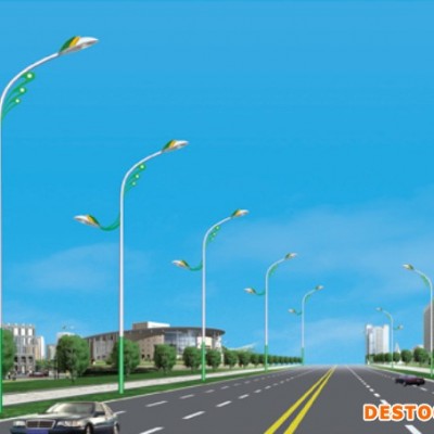大妙光 供應(yīng)10米城市主干道路燈 120W路燈 LED路燈 太陽(yáng)能LED路燈 圓形路燈