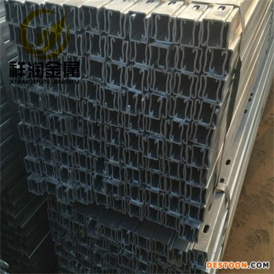 天津祥潤(rùn)熱鍍鋅光伏支架太陽(yáng)能支架C型鋼廠家Q235材質(zhì)多種規(guī)格加工定制