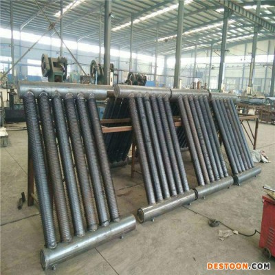 鑫程祥 工業(yè)碳鋼蒸汽散熱器間壁式翅片管交換器可定制碳鋼翅片蒸汽散熱器