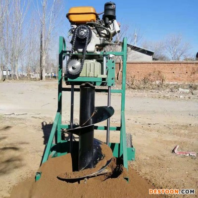 安溪蔬菜大棚鉆眼機(jī) 果園施肥打洞機(jī)  太陽能電線桿挖坑機(jī)宇佳機(jī)械