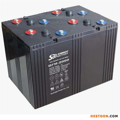 SBB蓄電池GFM-1500 太陽能街燈蓄電系統 2V1500AH 現貨供應