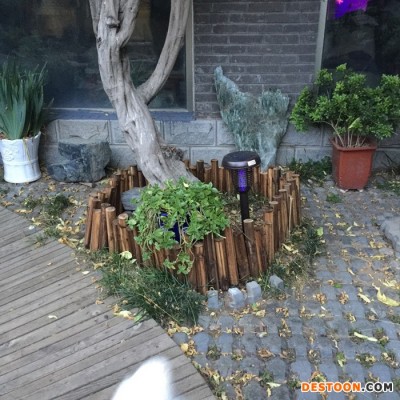 尚科 花園庭院滅蚊燈 戶外太陽能誘蚊滅蚊器 庭院小區草坪景觀燈氛圍燈N1