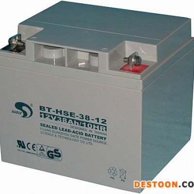 賽特BAOTE蓄電池BT-HSE-75/12V75AH 閥控式密封蓄電池 UPS/EPS不間斷電源太陽能風力儲備電源