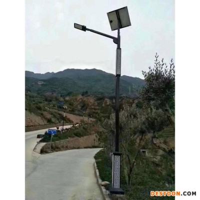 博達成001**太陽能路燈戶外燈6米led庭院照明新農村防水高桿燈帶燈桿異形燈桿