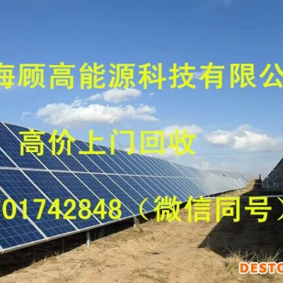 江蘇太陽能組件回收 上海顧高回收太陽能組件