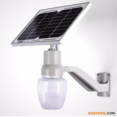 led太陽能燈led太陽能路燈頭一體化光控新農村太陽能路燈吸墻壁 LED太陽能路燈