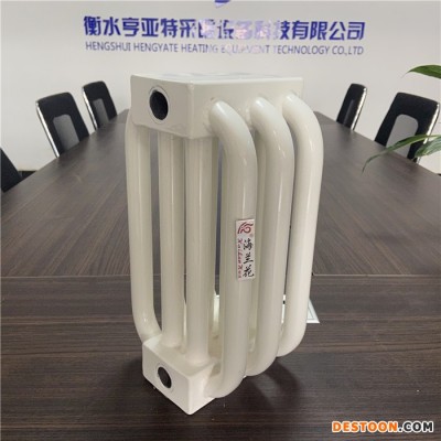 海蘭花  散熱器 家用暖氣片廠家 鋼制弧管散熱器
