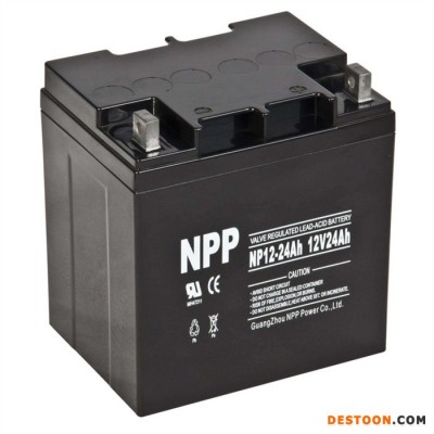 NPP蓄電池NPG12-100 耐普蓄電池12V100AH 太陽能直流屏UPS電源配套