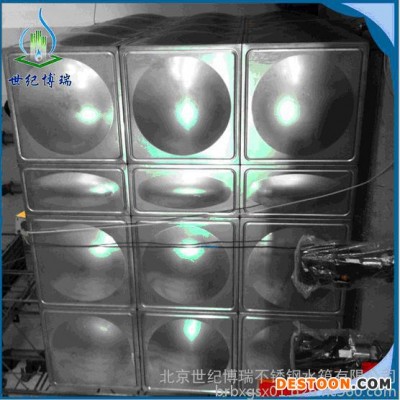 自德牌北京不銹鋼水箱 太陽能水箱廠家 供應3000l保溫水箱  組合式不銹鋼水箱 住宅酒