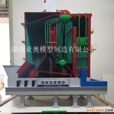亞奧定制綠色沼氣生態循環系統模型 潮汐發電模型 波浪發電模型 太陽能發電模型 裝置風力發電模型