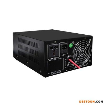廠家直供足功率太陽能逆變器 12V轉220V 500W工頻逆變器逆變電源 帶UPS功能液晶顯示 消防應急電源離網逆變器