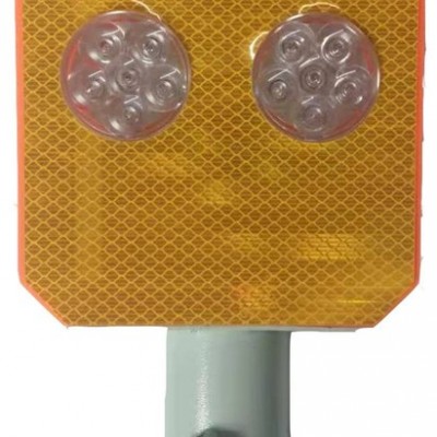 創(chuàng)安達(dá)CS-SW-410A 貓眼警示燈    高速公路太陽(yáng)能GPS同步閃爍貓眼警示燈