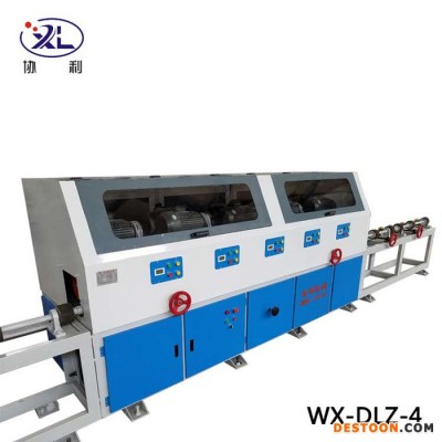 五組磨頭拋光機(jī) 太陽能管外圓拋光機(jī)WX-DLZ-5 圓管鏡面研磨機(jī)