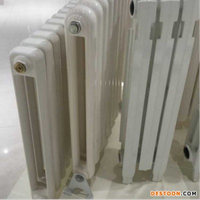 源頭廠家  鋼制四柱散熱器 鋼制柱型暖氣片 鋼制柱型散熱器 鋼二柱工程散熱器 壁掛式自采暖家用暖氣片 新款暖氣片