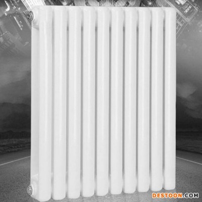 鑫民春    鋼制二柱暖氣片 家用鋼二柱暖氣片 工程水暖散熱器