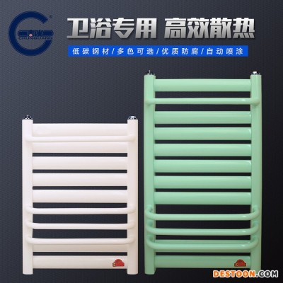 春光9+4 鋼制衛浴背簍 春光鋼制衛浴散熱器 散熱量大 安裝方便 結構簡單