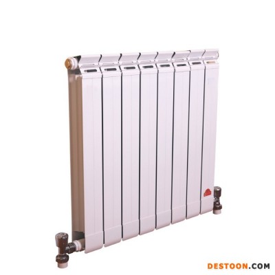 定制暖氣片 春光牌85*75 銅鋁防熏墻散熱器 銅鋁復合暖氣片 新型暖氣片