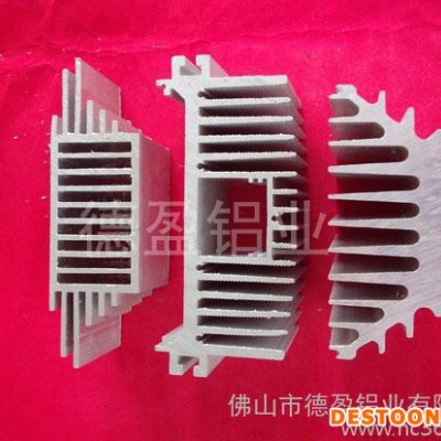 供應德盈工業鋁材散熱器鋁材、梳子散熱器、散熱器