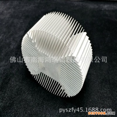 銷售 圓形密齒太陽花散熱器 工業型材太陽花散熱器 太陽花散熱器
