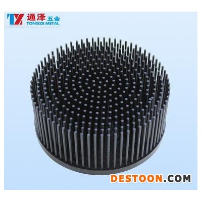 可替代型材散熱的冷鍛產品，大功率，高性能，75W天花燈散熱器3