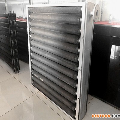 翅片管換熱器廠家定制冷凝器烘干器 定制翅片管散熱器 工業(yè)換熱器