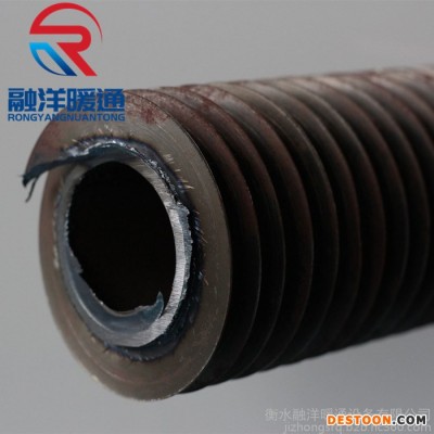 融洋暖通**散熱器 工業鋼翅片管今日報價 高頻焊翅片管重量  電廠翅片管量大從優
