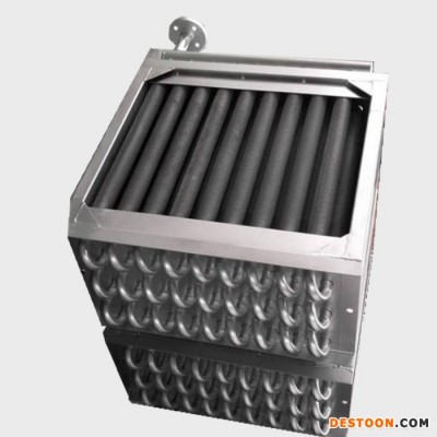融洋暖通翅片管散熱器 工業換熱器 翅片管換熱器廠家定制冷凝器烘干器