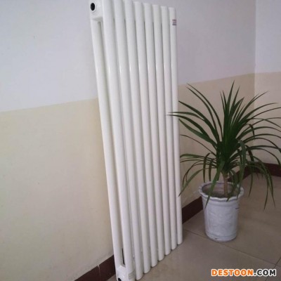 鋼二柱GZ215散熱器 鋼制柱型暖氣片 鋼管二柱暖氣片 民用暖氣片 大量生產