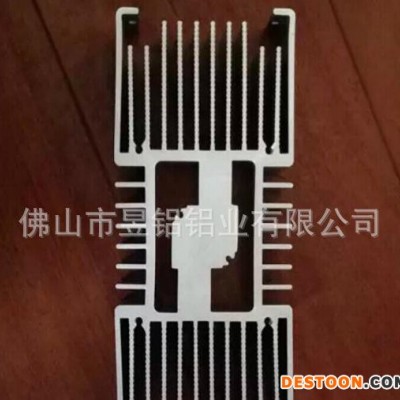 散熱器鋁型材大功率電子材料 6063工業熱門散熱器型材
