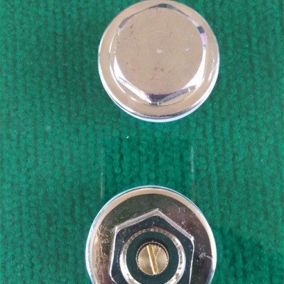 暖氣片 絲堵 跑風 4分 6分 1寸 1寸2 鋼制 鍍鉻  堵頭 散熱器 配件