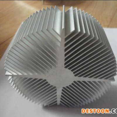 供應電腦CPU風扇散熱器 東莞顯卡鋁制散熱器導熱鋁材廠家 金屬散熱片鋁殼配件