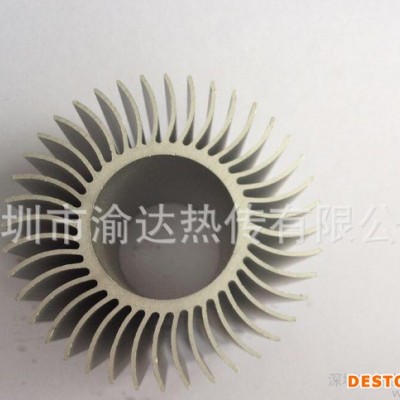 專業提供太陽花鋁合金散熱器  電源散熱片