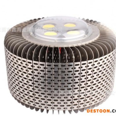 東莞超爆款200W工礦燈散熱器 100W 120W 150W 240W鰭片散熱器批發