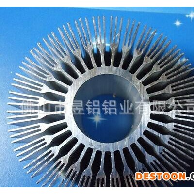 專業生產鋁型材廠 **LED太陽花散熱器 鋁合金散熱器
