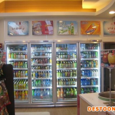 河南鄭州飲料柜送貨上門丨展示冷藏柜丨超市保鮮柜