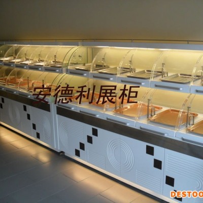 供應(yīng)安德利訂做白色展示柜-熱酥立柜-三明治柜圖-飲料柜，保鮮柜