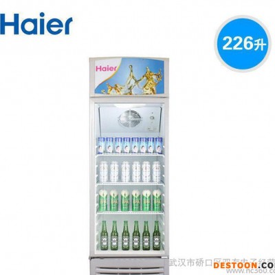 海爾240L 立式 單溫冷藏展示 **啤酒飲料保鮮柜 單門d