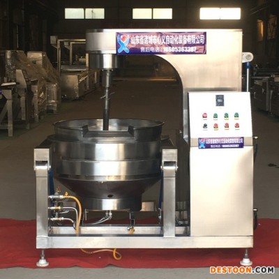 心義XY-600 燃?xì)饧訜嵝行菙嚢璩村? 肉制品炒料機  食堂炒菜機