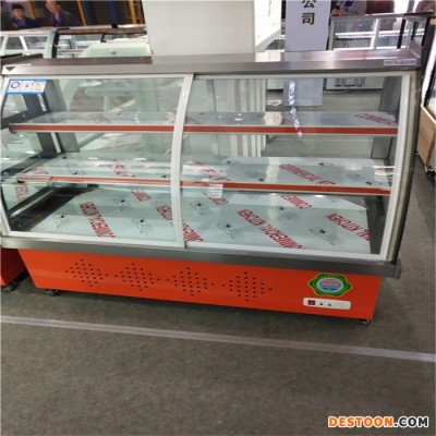 蛋糕柜冷藏展示柜慕斯西點柜水果臺式保鮮柜熟食前后開門弧形直角蛋糕柜