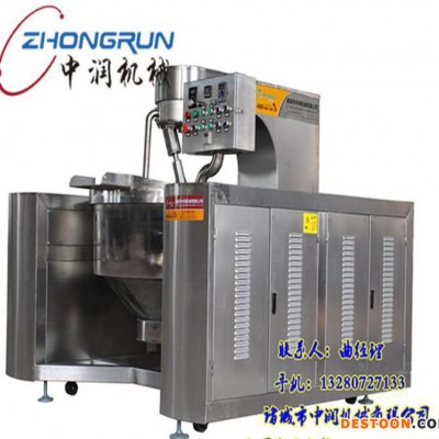 食堂自動炒菜機 大型自動炒鍋 電磁加熱鍋 行星攪拌機器人炒菜