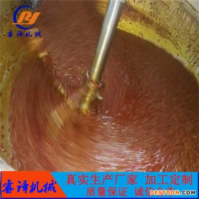多功能火鍋料炒料機 睿譯機械可傾翻炒攪拌炒鍋 全自動智能炒菜機定制